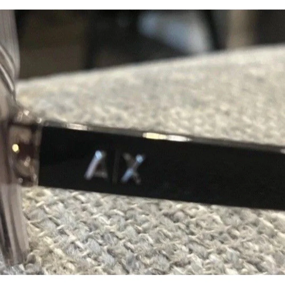 Armani Exchange Eyeglasses Frames Only AX3077 8333 Clear/Black 54-17-145